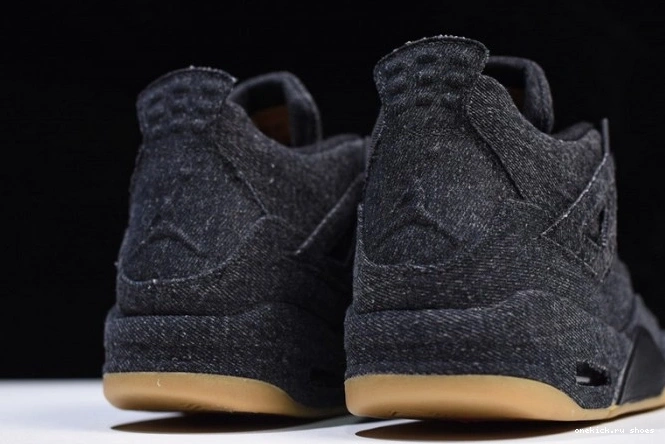 Rep x Levi's 4 'black' Jordan Air AO2571-001 0717